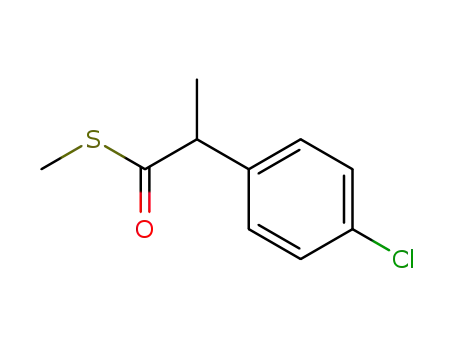 2-(4-chloro-phenyl)-thiopropionic acid <i>S</i>-methyl ester