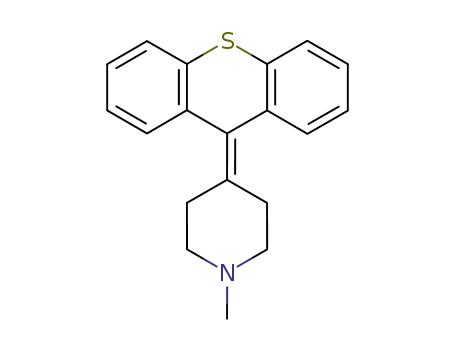 Molecular Structure of 314-03-4 (pimethixene)