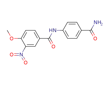 N-[4-(아미노카르보닐)페닐]-4-메톡시-3-니트로벤즈아미드