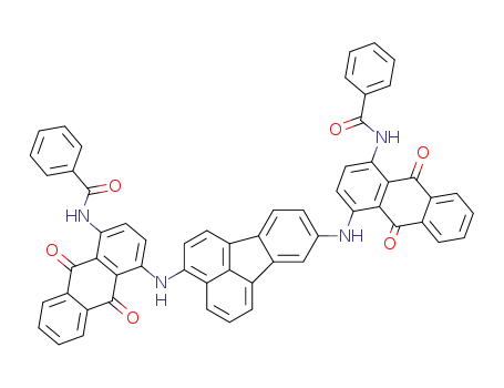 N,N'-[fluoranthene-3,8-diylbis[imino(9,10-dihydro-9,10-dioxoanthracene-4,1-diyl)]]bis(benzamide)