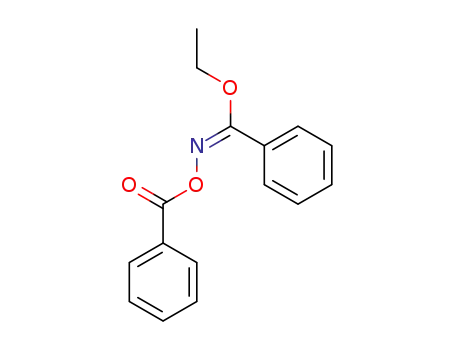 (<i>E</i>)-<i>N</i>-benzoyloxy-benzimidic acid ethyl ester