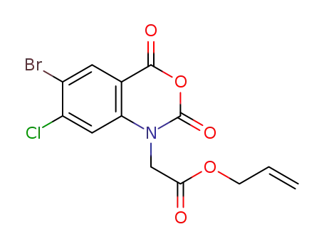 5-bromo-4-chloro-N-[(allyloxycarbonyl)methyl]isatoic anhydride