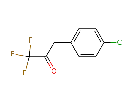 Molecular Structure of 79611-55-5 (3-(4-CHLOROPHENYL)-1,1,1-TRIFLUORO-2-PROPANONE)