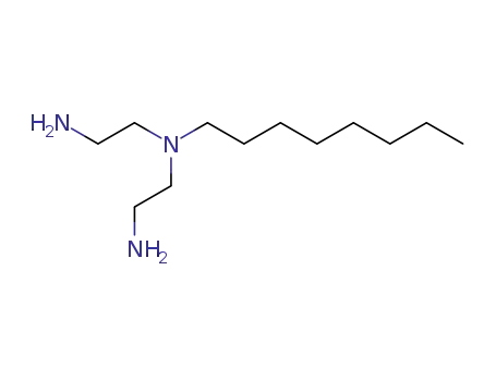 Molecular Structure of 93839-35-1 (N-(2-aminoethyl)-N-octylethylenediamine)