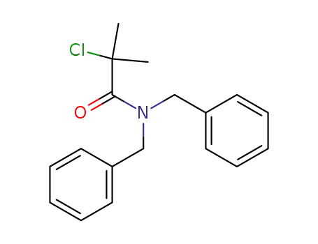 N,N-Dibenzyl-2-chloro-2-methyl-propionamide