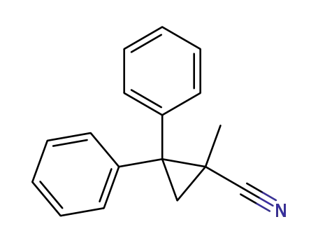 Cyclopropanecarbonitrile, 1-methyl-2,2-diphenyl-
