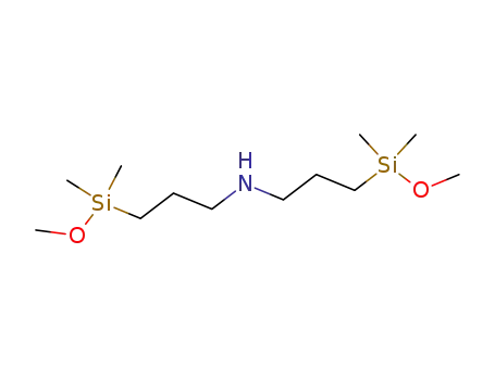 Molecular Structure of 31024-66-5 (di-3-(dimethylmethoxysilyl)propylamine)