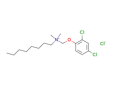N-[(2,4-ジクロロフェノキシ)メチル]-N,N-ジメチル-1-オクタンアミニウム?クロリド