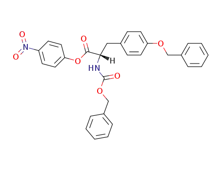 4-Nitrophenyl O-benzyl-N-((benzyloxy)carbonyl)-L-tyrosinate