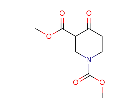 Molecular Structure of 31633-70-2 (dimethyl 4-oxopiperidine-1,3-dicarboxylate)