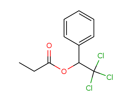 Benzenemethanol, a-(trichloromethyl)-, 1-propanoate