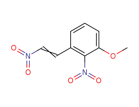 1-(2-nitro-3-methoxyphenyl)-2-nitroethene