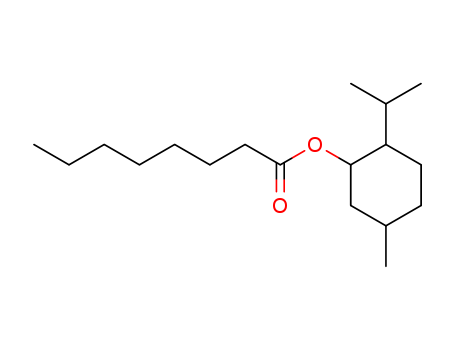 Octanoic acid,(1R,2S,5R)-5-ethyl-2-(1-methylethyl)cyclohexyl ester, rel-