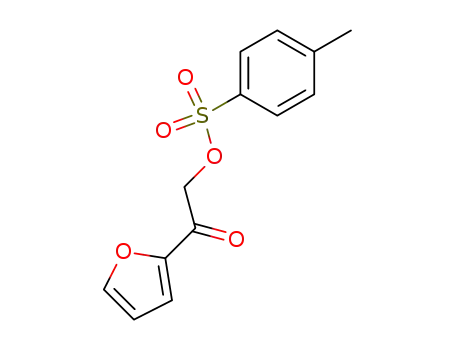Molecular Structure of 80521-10-4 (Ethanone, 1-(2-furanyl)-2-[[(4-methylphenyl)sulfonyl]oxy]-)