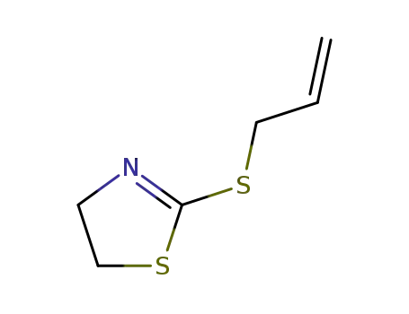 Molecular Structure of 3571-74-2 (2-(ALLYLTHIO)-2-THIAZOLINE)