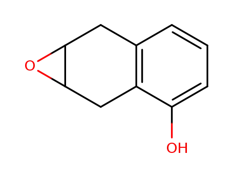 Molecular Structure of 35697-13-3 (Naphth[2,3-b]oxiren-3-ol, 1a,2,7,7a-tetrahydro-)