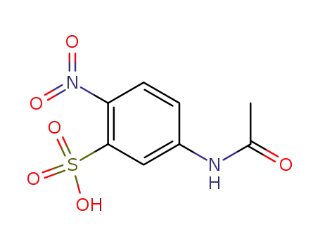 5-acetylamino-2-nitro-benzenesulfonic acid