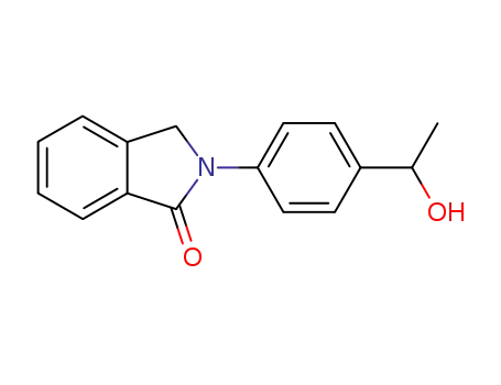 1H-Isoindol-1-one, 2,3-dihydro-2-[4-(1-hydroxyethyl)phenyl]-