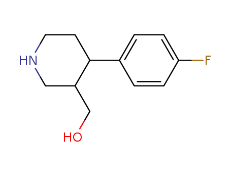 (trans-4-(4-Fluorophenyl)piperidin-3-yl)methanol