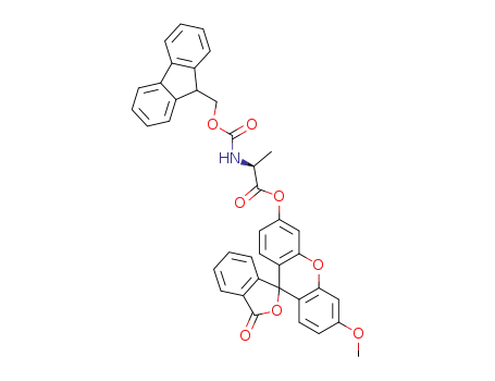 Molecular Structure of 910126-27-1 (Fmoc-Ala-MFE)