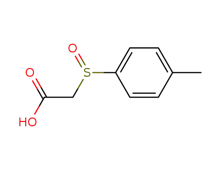 2-[(4-methylphenyl)sulfinyl] acetic acid