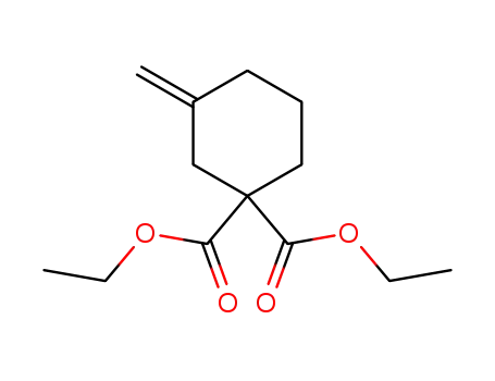 1,1-Cyclohexanedicarboxylic acid, 3-methylene-, diethyl ester