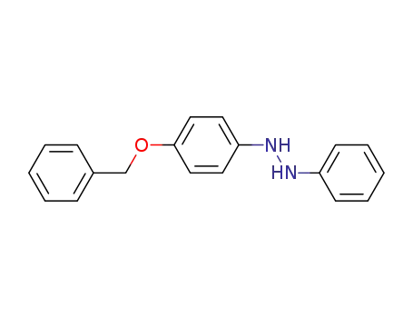 Molecular Structure of 93942-75-7 (1-phenyl-2-[4-(phenylmethoxy)phenyl]hydrazine)