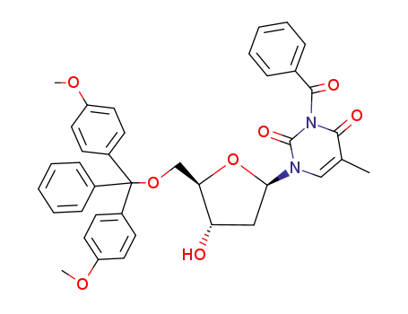 Thymidine, 3-benzoyl-5'-O-[bis(4-methoxyphenyl)phenylmethyl]-