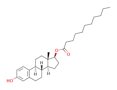 Molecular Structure of 3571-53-7 (Estradiol undecylate)
