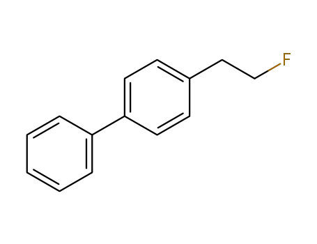 Molecular Structure of 848348-08-3 (1,1-Biphenyl,4-(2-fluoroethyl)-(9CI))