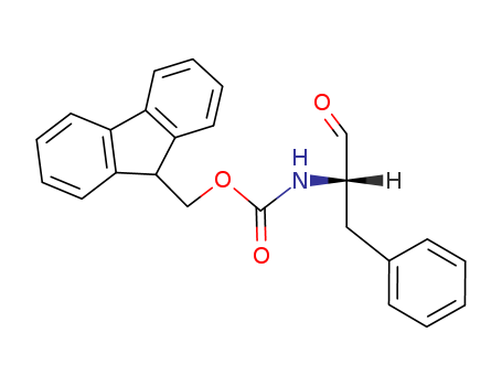 Carbamic acid, [(1S)-1-formyl-2-phenylethyl]-, 9H-fluoren-9-ylmethyl
ester
