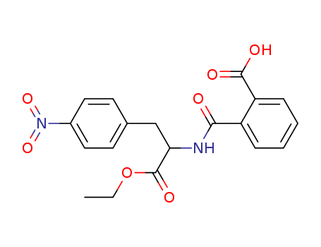 L-Phenylalanine,N-(2-carboxybenzoyl)-4-nitro-, a-ethyl ester (9CI)