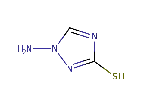 Molecular Structure of 955942-82-2 (2-amino-5-mercapto-s-triazole)