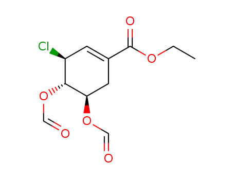 (3S,4S,5R)-ethyl 3-chloro-4,5-bis(formyloxy)cyclohex-1-ene-1-carboxylate
