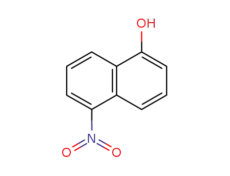Molecular Structure of 6304-46-7 (5-Nitro-1-naphthol)