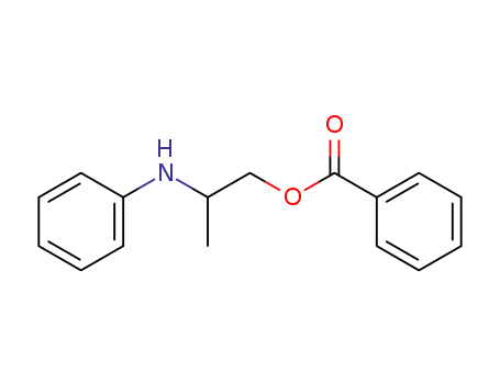 1-Propanol, 2-(phenylamino)-, benzoate (ester)