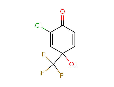 2,5-Cyclohexadien-1-one, 2-chloro-4-hydroxy-4-(trifluoromethyl)-