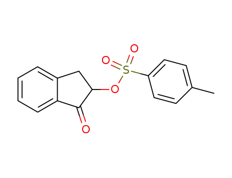 2,3-dihydro-1-oxo-1H-inden-2-yl-4-methylbenzenesulfonate