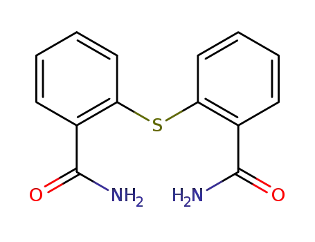 Molecular Structure of 94006-26-5 (2,2'-thiobis(benzamide))