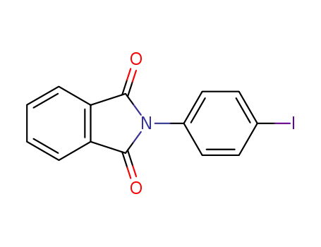 Molecular Structure of 54376-74-8 (1H-Isoindole-1,3(2H)-dione, 2-(4-iodophenyl)-)