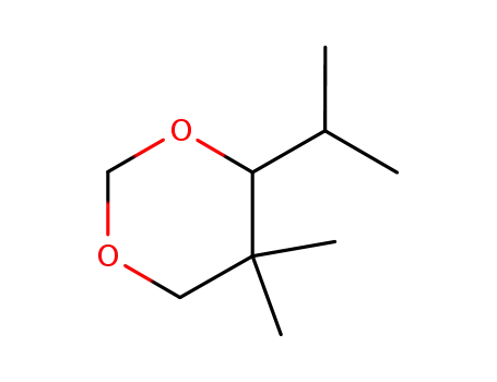 Molecular Structure of 3583-00-4 (4-Isopropyl-5,5-dimethyl-1,3-dioxane)