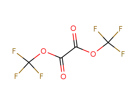 Molecular Structure of 20583-24-8 (Ethanedioic acid, bis(trifluoromethyl) ester)