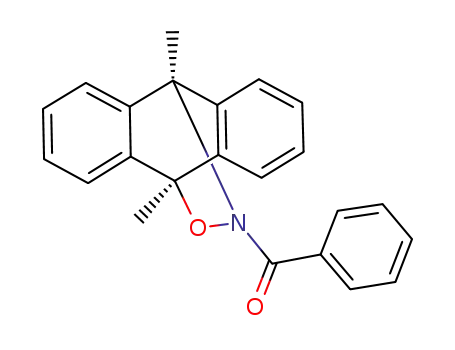 Molecular Structure of 51029-29-9 (N-benzoyl-9,10-dihydro-9,10-dimethyl-9,10-epoxyiminoanthracene)