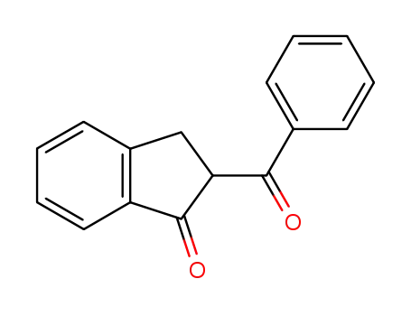 Molecular Structure of 5323-75-1 (2-benzoyl-2,3-dihydro-1H-inden-1-one)