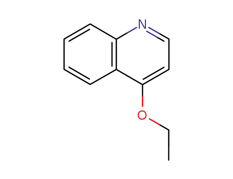 Molecular Structure of 13720-91-7 (4-ETHOXY-QUINOLINE)