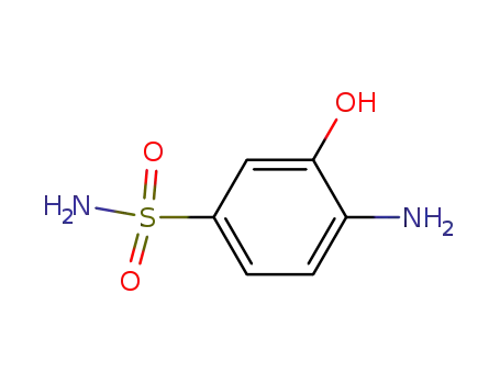 Molecular Structure of 3588-76-9 (2-AMINOPHENOL-4-SULFONAMIDE)