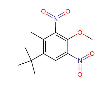 2-methoxy-4-methyl-1,3-dinitro-5-tert-butyl-benzene cas  481-78-7