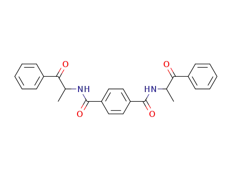 Molecular Structure of 36018-09-4 (N,N'-bis(1-methyl-2-oxo-2-phenylethyl)terephthaldiamide)