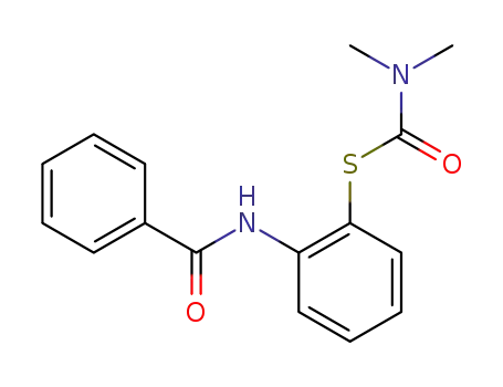 Carbamothioic acid, dimethyl-, S-[2-(benzoylamino)phenyl] ester