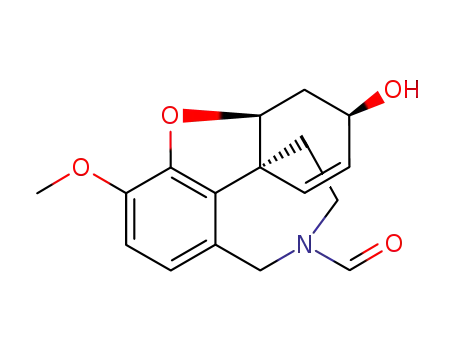 Molecular Structure of 109606-37-3 (N-formyl-N-norgalanthamine)